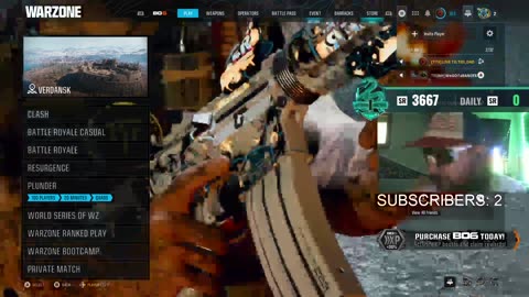 WARZONE LIVE: THE BEST STREAMER IN THE WORLD