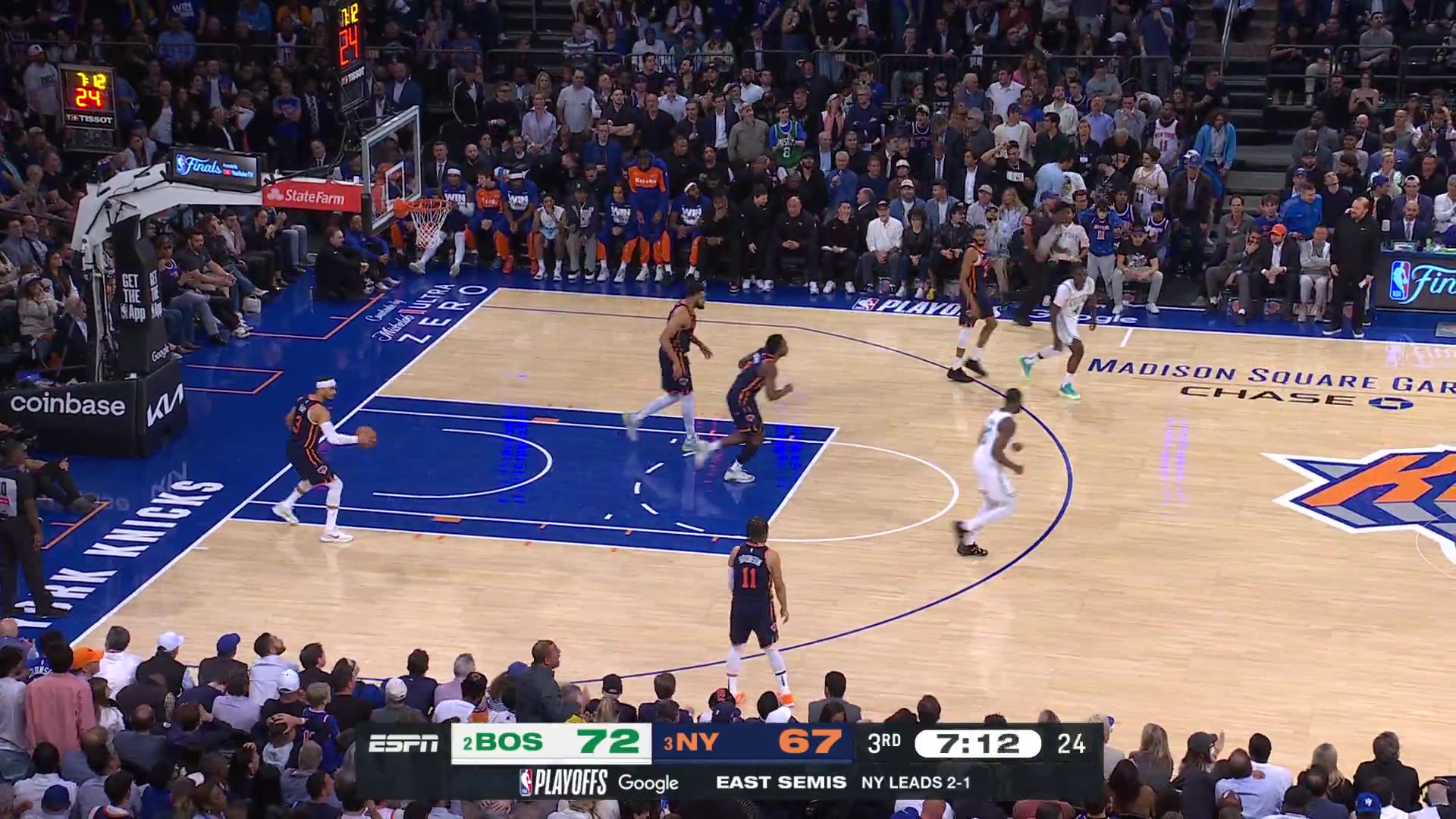 NBA - Derrick White hits his 6th triple of the night...