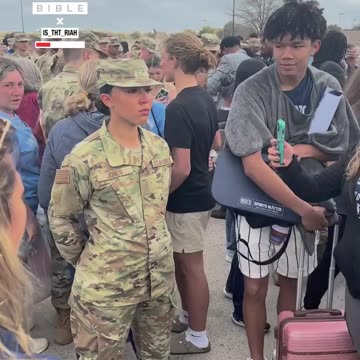 Emotional army tap-out ❤️