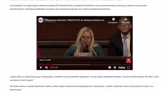 'Teoretycy spiskowi', którzy martwili się manipulacją pogodą i chemtrailsami, okazali się znowu mieć rację.