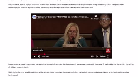 'Teoretycy spiskowi', którzy martwili się manipulacją pogodą i chemtrailsami, okazali się znowu mieć rację.