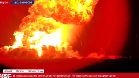 SpaceX Starship Explodes on Test Pad
