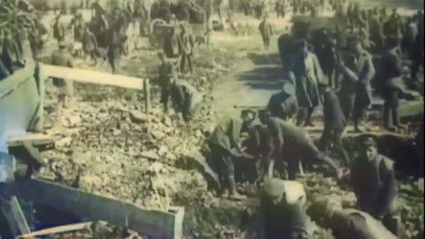 16 - Trench Ghosts - WW1 Inspired Trench Music - Colourized Footage