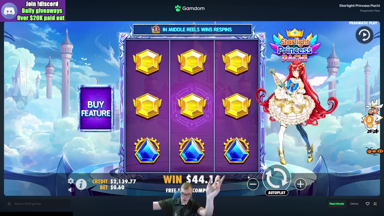 Max Win on Starlight Princess Pachi!