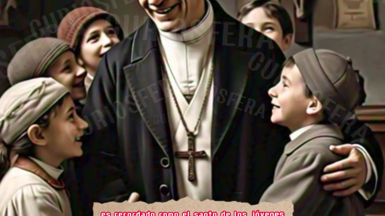 San Juan Bosco y los niños de la calle