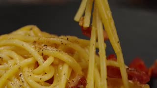 Bacon Spaghetti Meal