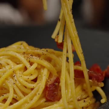 Bacon Spaghetti Meal