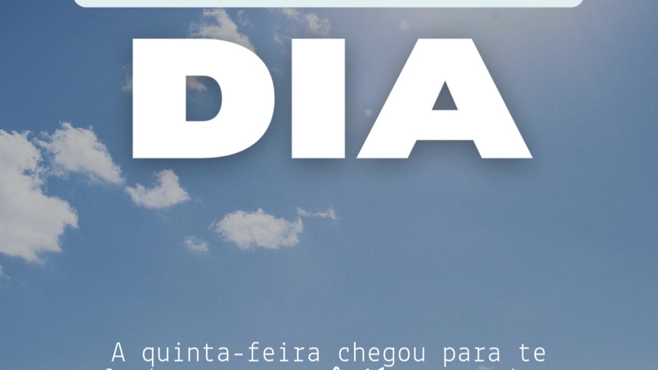 Bom dia