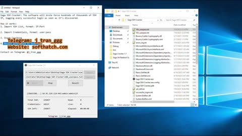 Saga SSH Cracker