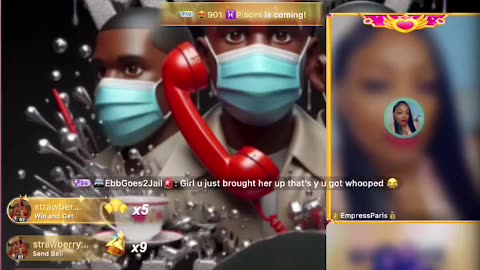 - MESSY CALLER ; EMPRESS PARIS VS JAZZY CHERRY !