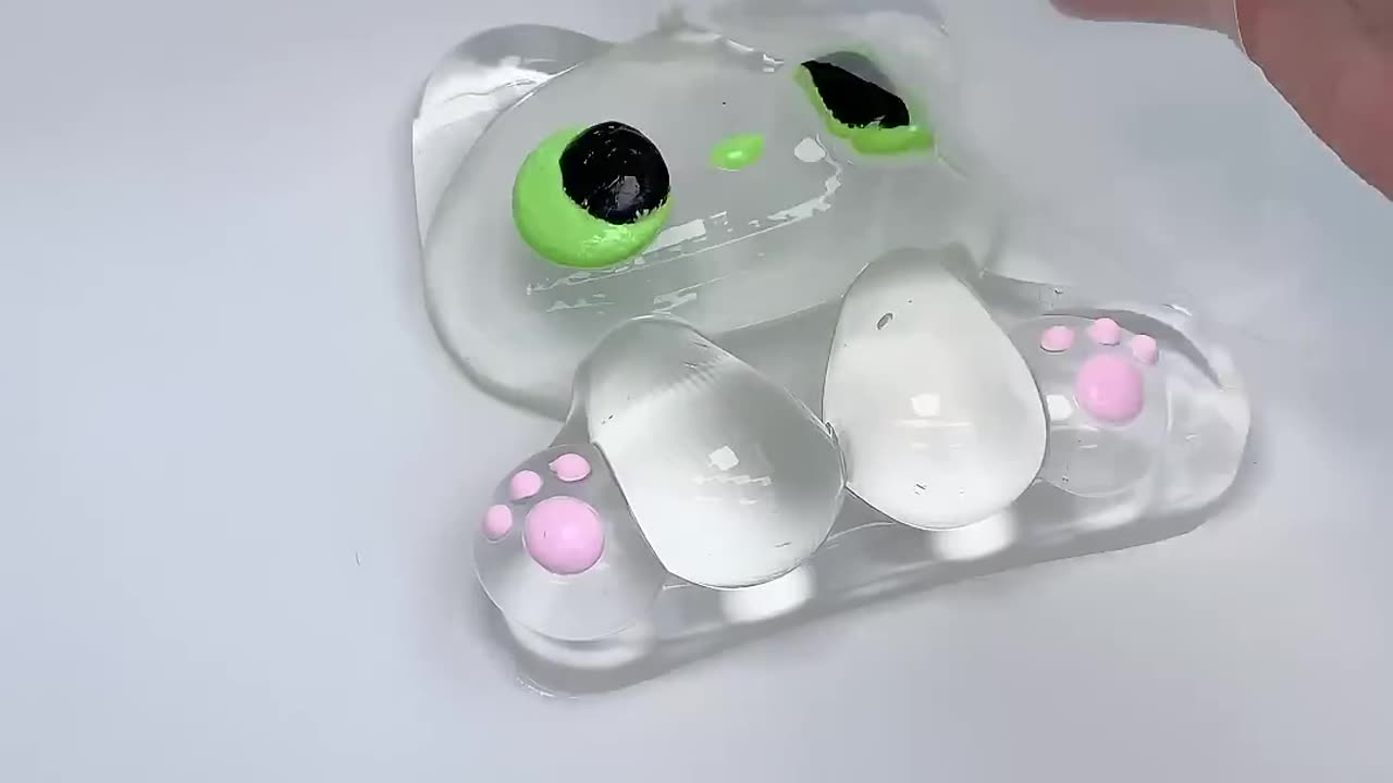 FUFUSQUISHY ASMR 🫧🧚♂️ | 800g Crystal Elf Animal Squish Magic ✨ #Shorts