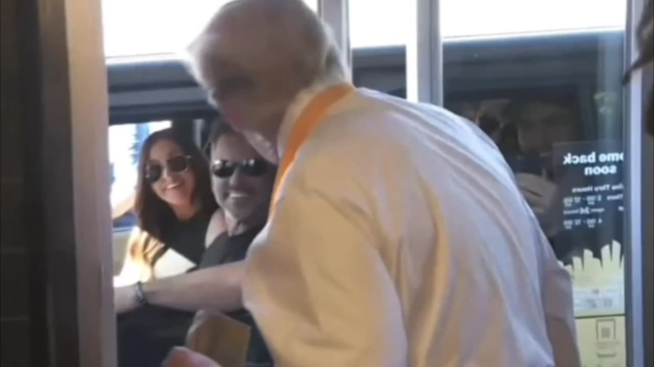 Trump at McDonald’s