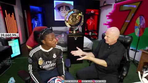 Ishowspeed meets the FIFA president ( FUNNY MOMENTS )..... #viral #funny #ishowspeed #fifa