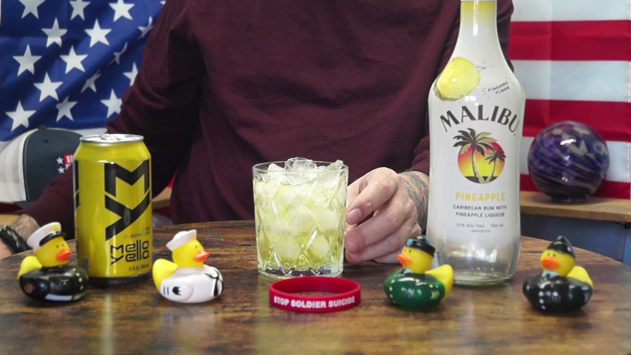 Charles Cassata - Malibu Pineapple Rum & Mello Yello