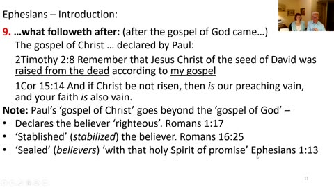 September 14, 2025 - Introduction to Ephesians