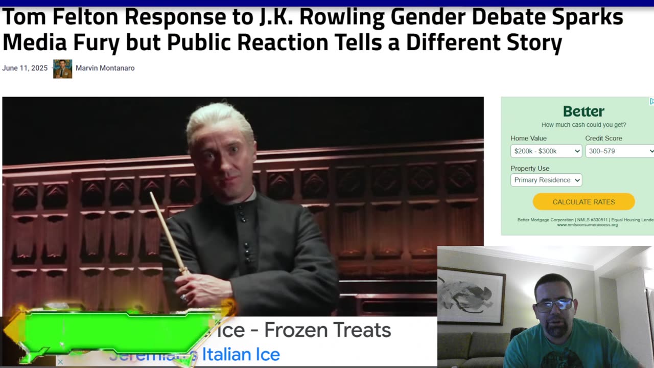 Tom Felton's Interview With Variety Causes Controversy