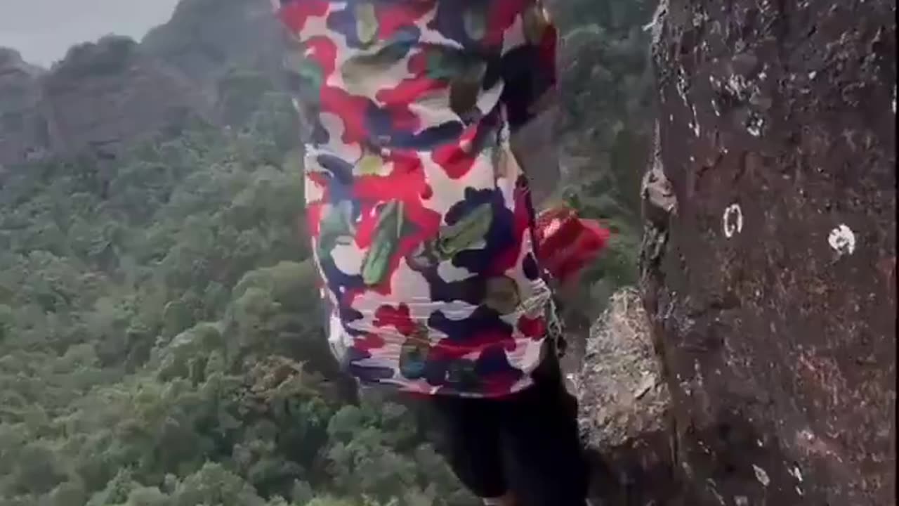 The way she cleans the steps an pathway is amazing