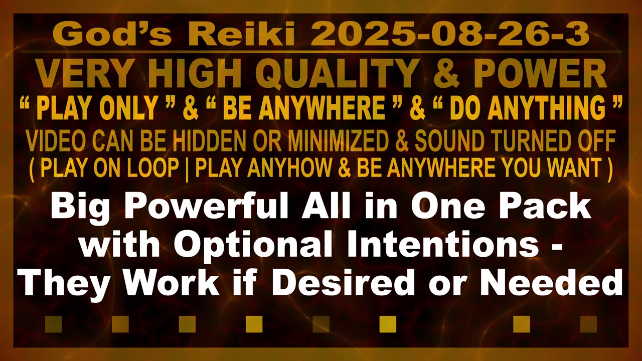 God's Reiki | Big Powerful All in One Pack - 38 Optional Intentions