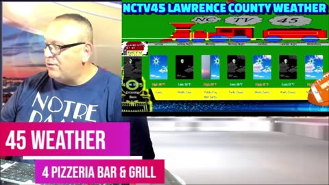 NCTV45 LAWRENCE COUNTY 45 WEATHER SUN SEPT 14 2025