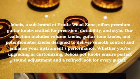 Guitar Knobs (Precision control for your perfect tone)
