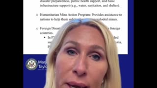 9925 Terry Reports - Marjorie Taylor Greene on Foreign Aid