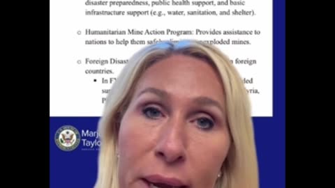 9925 Terry Reports - Marjorie Taylor Greene on Foreign Aid