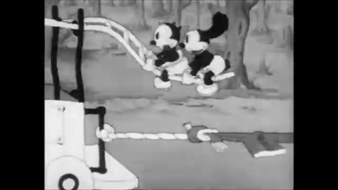 Oswald the Rabbit: The Fireman (1931) Spanking