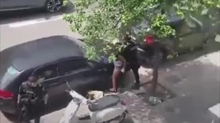 Denuncian brutalidad policial contra una familia colombiana en España