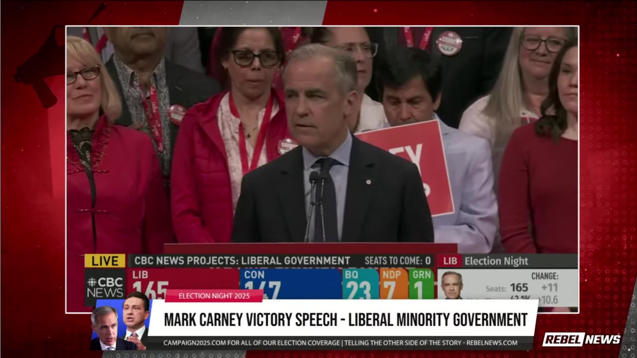 FULL: Mark Carney's speech after Liberals secure minority government