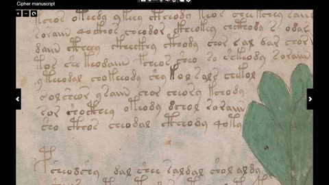 Voynich Manuscript Anagram