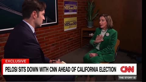VERY DEMENTED NANCY PELOSI IN EXCLUSIVE CNN INTERVIEW...