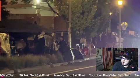 LIVE NOW Protesters, ANTIFA, Tommy Boi, Portland, ICE, Chicago, ALL NIGHT LONG