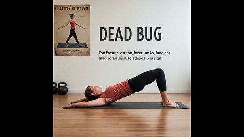 Unlock Core Strength: Master the Dead Bug Exercise" (Benefit-focused)