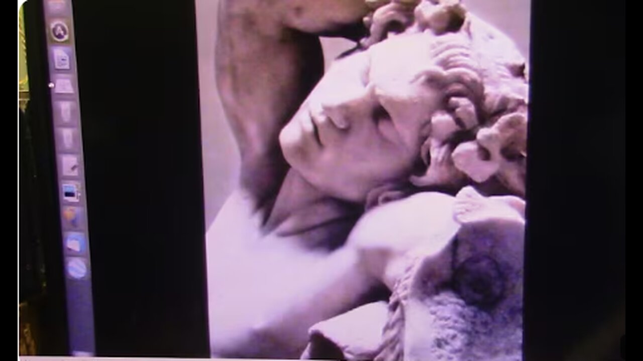 Ancient Statues are Now Crumbling Exposing Bone and Tendon and Blood