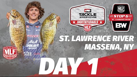 LIVE Tackle Warehouse Invitationals, Stop 6, Day 1