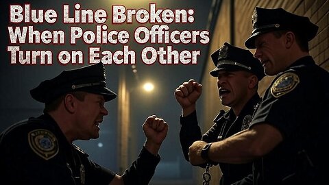Blue Line Broken: When Police Officers Turn on Each Other