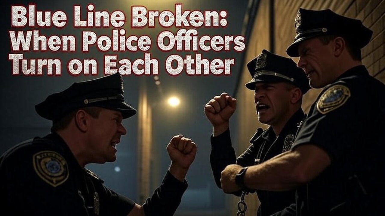Blue Line Broken: When Police Officers Turn on Each Other