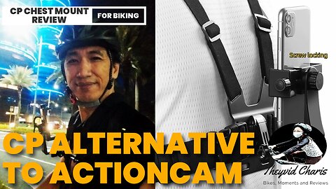 Using Mobile Phone Chest Mount as an ActionCam - SJCAM SJ6 Legend