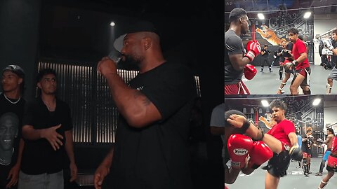 Man Who Knocked Out Raja Jackson Confronts Rampage Jackson 