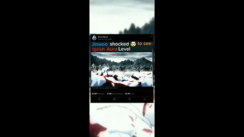 Jinwo Shocked To See Igris Power Level #animeaura #sololeveling #jinwoo #viral #shortvideo #shorts