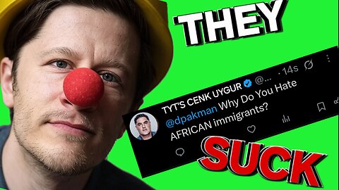 Nazi David Pakman Hates African Immigrants