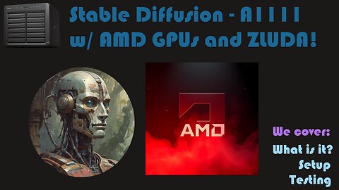 Move along nVidia! Generative AI on AMD GPUs with ZLUDA [RX 7900 XT] [20GB]