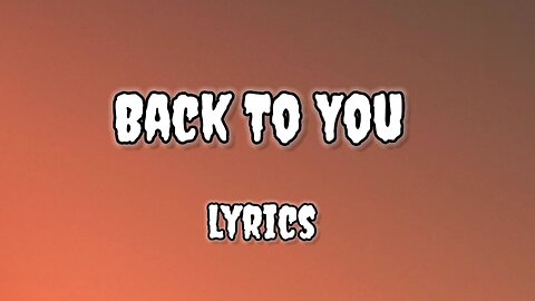 back to you
