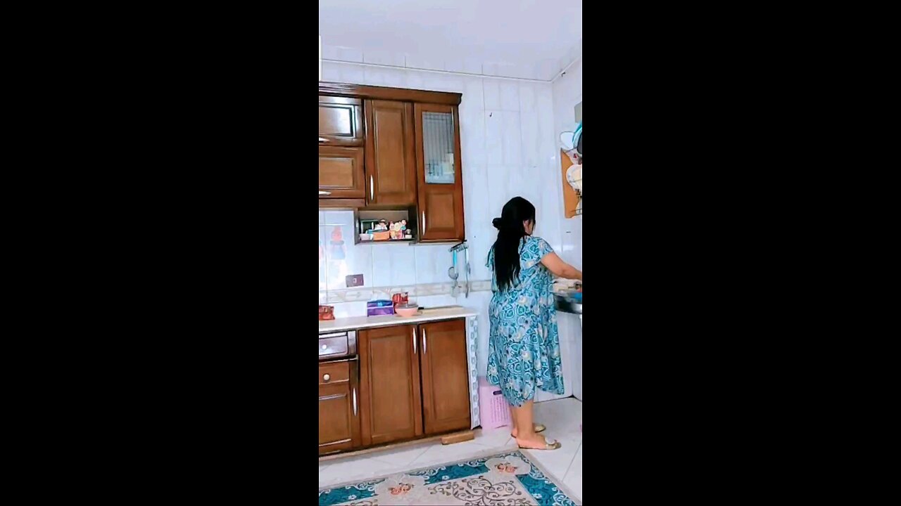 daily routine in kitchen 2