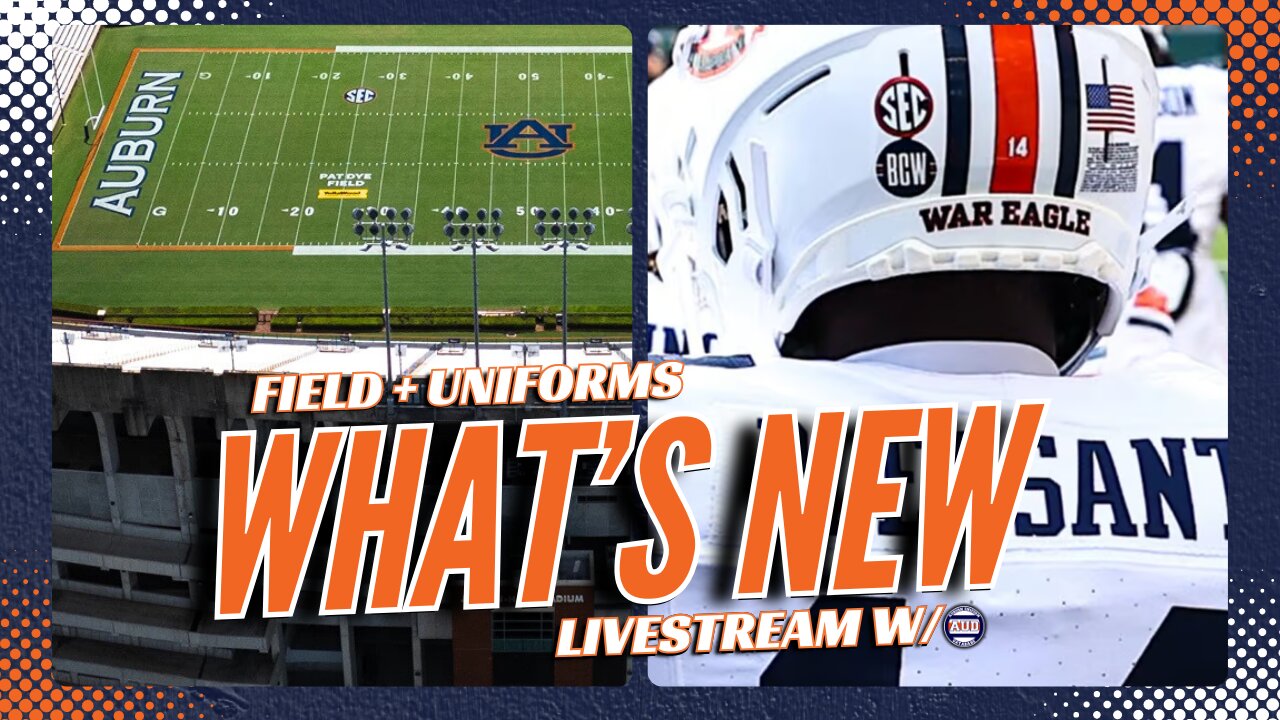 What's New on the Auburn Football Uniform and Jordan-Hare Stadium?