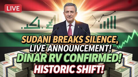 Sudani Breaks Silence LIVE – Iraqi Dinar Revaluation Finally Confirmed! 💥 IQD Today News