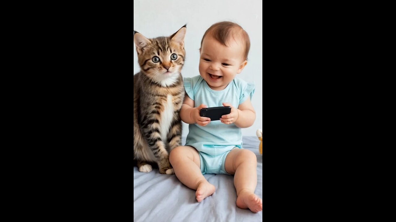 Stop Everything! This Baby's Non-Stop Laughing at the Cat is Pure Gold! 🏆😂