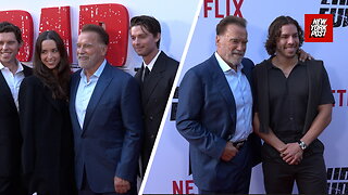 Arnold Schwarzenegger attends red carpet with all five kids — but seemingly snubs son Joseph in family shot