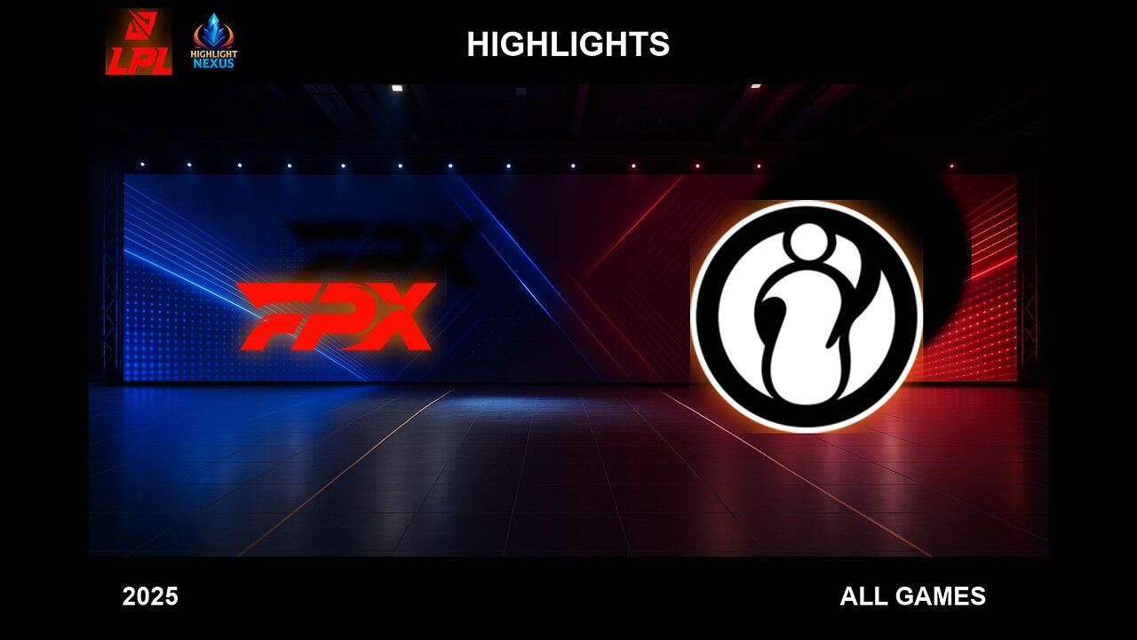 FPX vs IG ALL GAMES Highlights - LPL 2025 Highlights - FunPlus Phoenix vs Invictus Gaming
