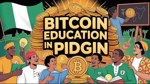 👨🏻‍🏫TEACHING BITCOIN IN PIDGIN ENGLISH & CREATING CIRCULAR ECONOMIES IN ANAMBRA⚡️KESTER EJIKEME🗣️